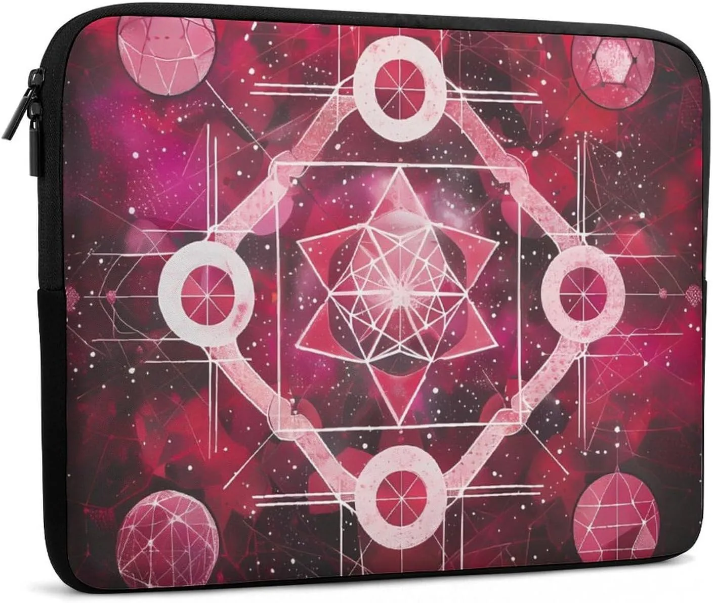 Mandala Mystical Geometric Polygonal Personalized Laptop Bag Business Casual Laptop Cases Slim Computer Bag Briefcase