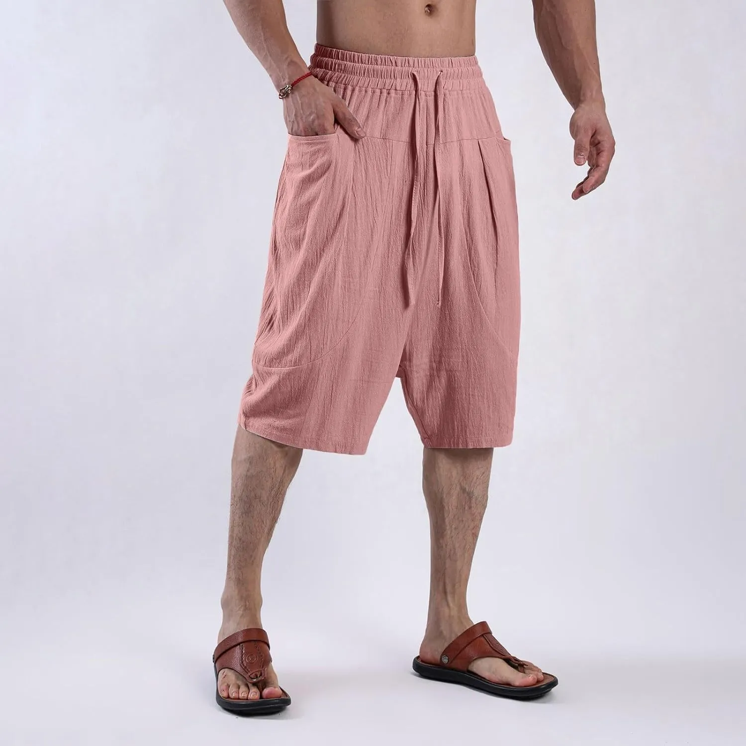 Men Shorts Casual Slim Fit Quick Dry Breathable and Relaxed Fit High Waist Shorts 2025 Summer Outdoor Lightweight Short