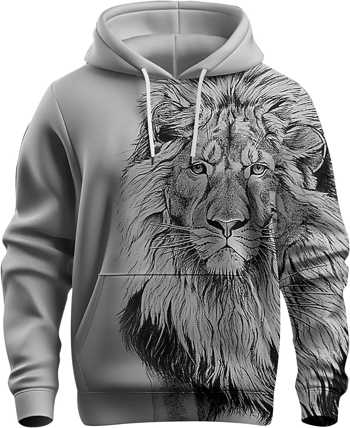 Men's Autumn Winter Top Blouse Slim Solid Hooded Sweater Top Autumn Pocket Winter Sleeve Mens Rash Guard Long Sleeve