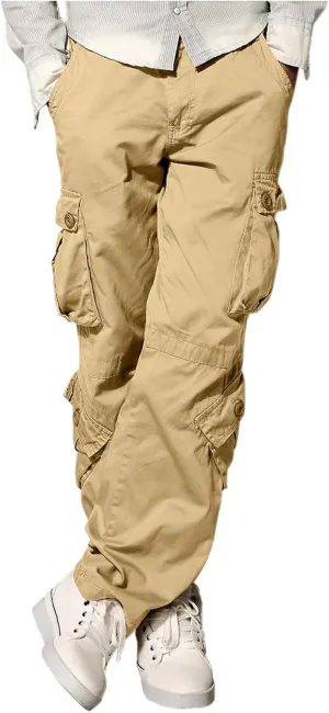 Men's Cargo Pants Jogging Work Trousers Hiking Pants Men Chino Pants Slim Fit Stretch Tight Trousers Casual Elastic