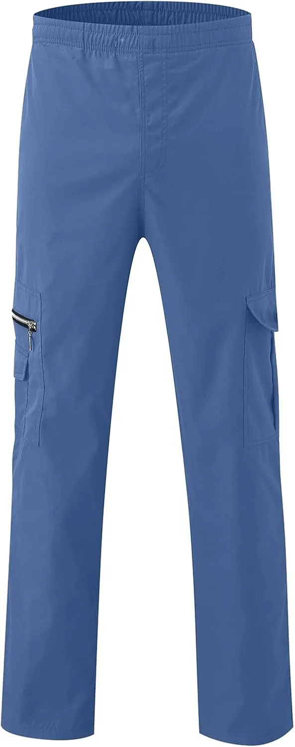 Men's Cargo Pants Military Tactical Hiking Jogger Athletic Work Big and Tall Outdoor Trousers Sweatpants with Pockets