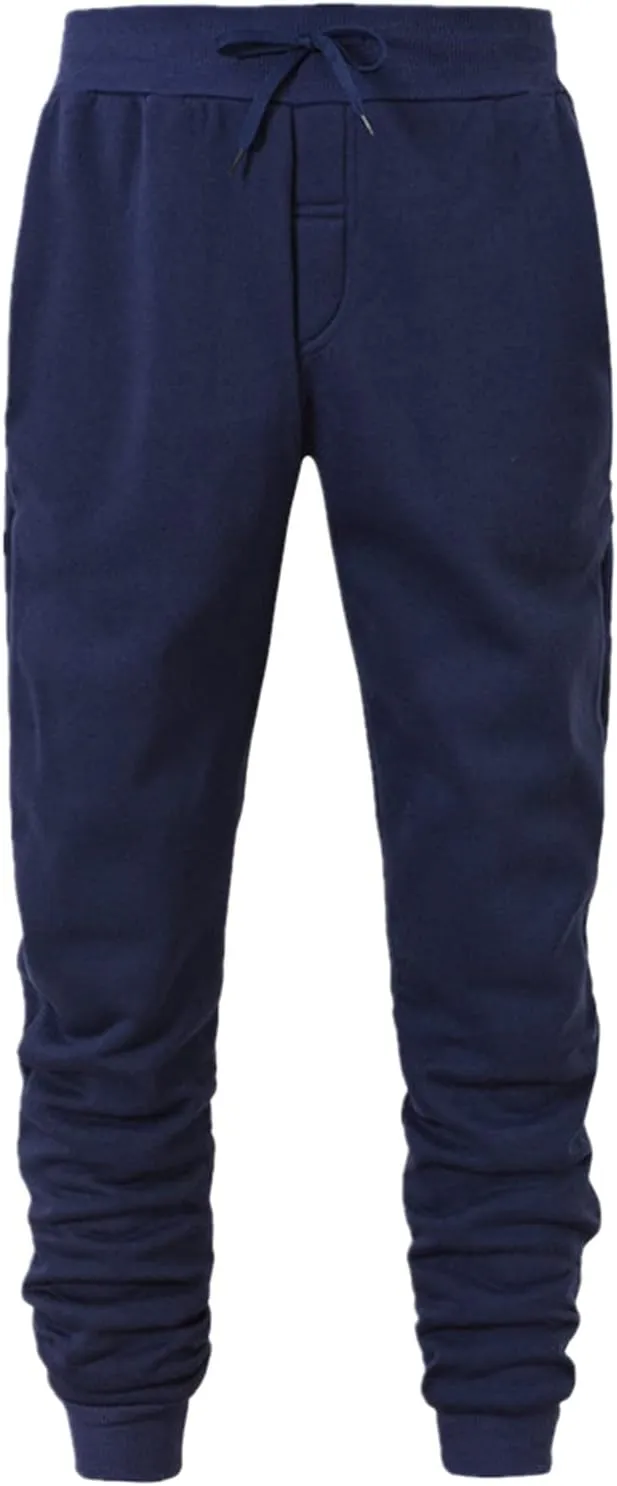 Men's Cargo Sweatpants Loose Casual Open Leg Sweatpants with Training Pants Men Mens Sweatpant Athletic Workout Casual