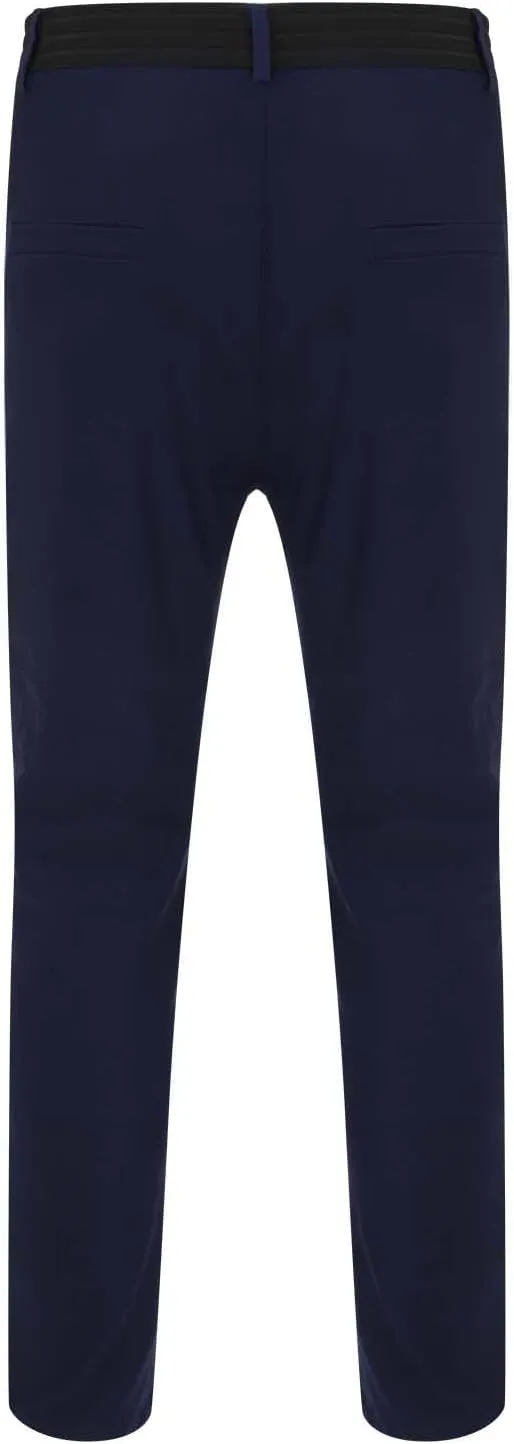 Mens Flat Front Dress Pant Fashion Slim Fit Stretch Tapered Golf Pant Casual Skinny Straight Leg Travel Slacks Chinos