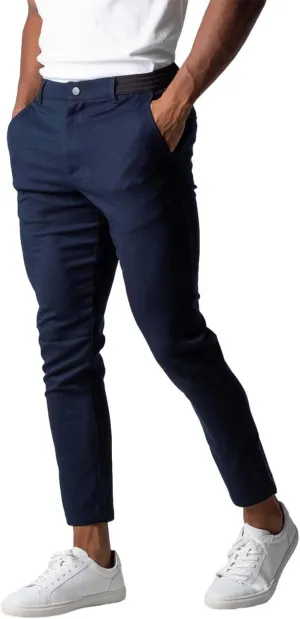 Mens Flat Front Dress Pant Fashion Slim Fit Stretch Tapered Golf Pant Casual Skinny Straight Leg Travel Slacks Chinos