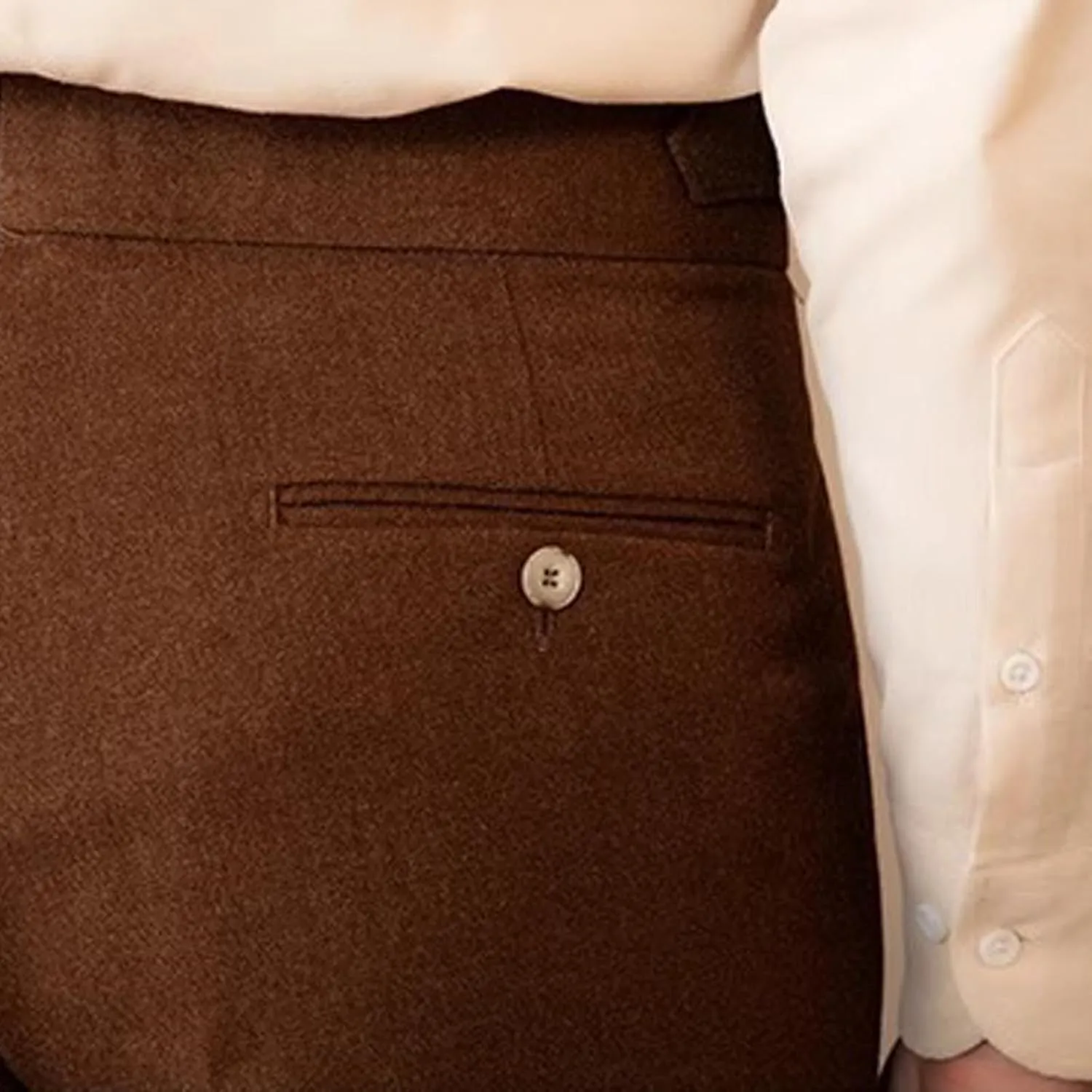 Men's Suit Pants Slim Fit Pleated Front Pant Vintage Dress Suit Pants Casual Smart Trousers Solid Business Office Pants