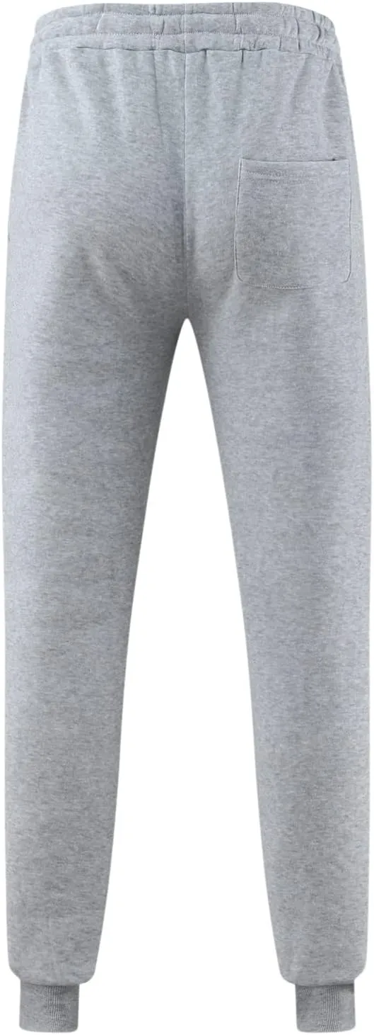 Mens Sweatpants with Pockets Cargo Zipper Pocket Sweatpants Adjustable Bungee Cord Open Bottom Cargo Pants for Men
