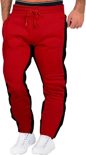 Mens Sweatpants with Pockets Men's Basic Active Fleece Jogger Pants Regular and Big & Tall Sizes for Workout Running