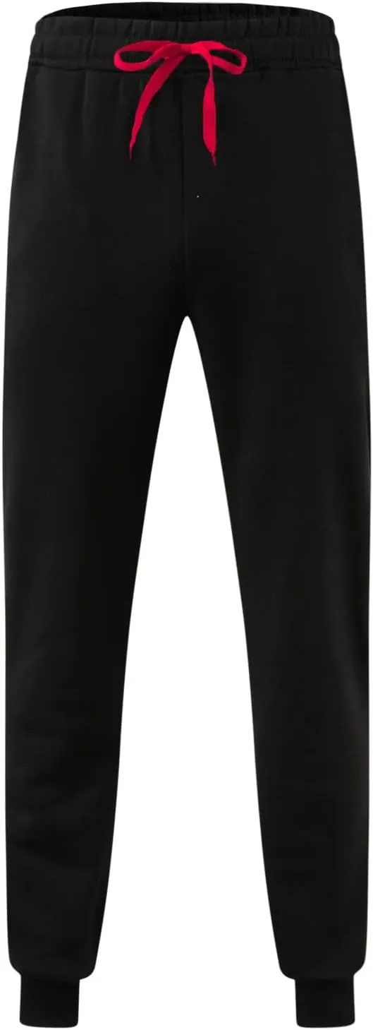 Mens Sweatpants with Pockets Mens Fashion Joggers Sports Pants Cotton Cargo Pants Sweatpants Trousers Mens Long Pants