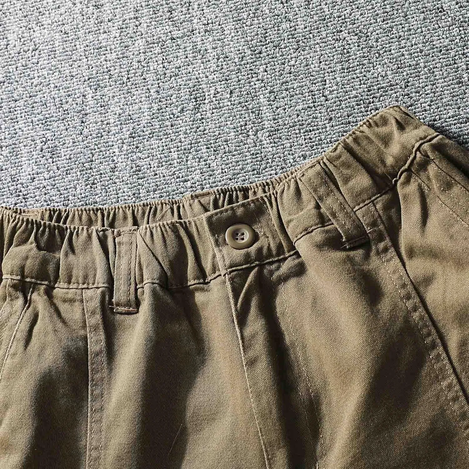 Mens Workout Cargo Sweatpants Casual Cargo Pants Loose Fit Jogger Sweatpants Tactical Work Pants Multi Pocket Outdoor