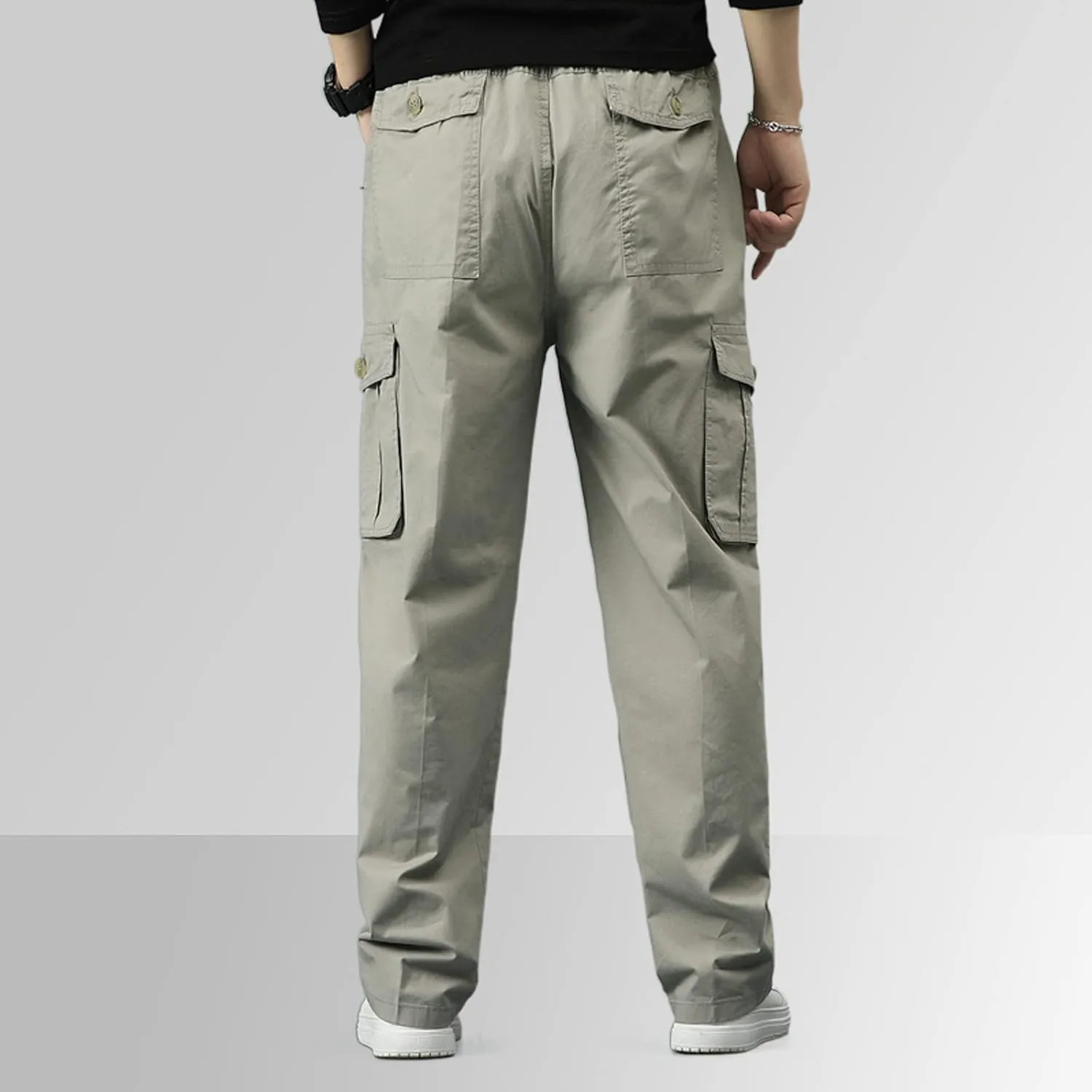Mens Workout Cargo Sweatpants for Mens Mens Heavyweight Fleece Jogger Pants Drawstring Trousers Stretch Elastic Waist