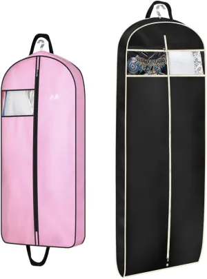 MISSLO 43" Garment Bag Bundle with 60" Garment Bag