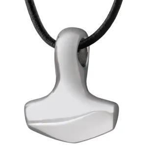 Mjolnir Pendant - Thor Hammer Viking Necklace - Scandinavian Norse Pagan Jewelry - Viking Jewelry for Men Women