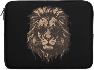 Mr. Lion 80s Personalized Laptop Bag Business Casual Laptop Cases Slim Computer Bag Briefcase