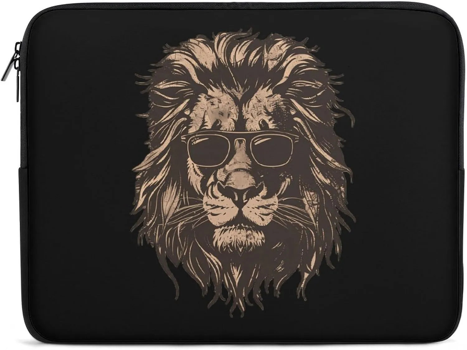 Mr. Lion 80s Personalized Laptop Bag Business Casual Laptop Cases Slim Computer Bag Briefcase
