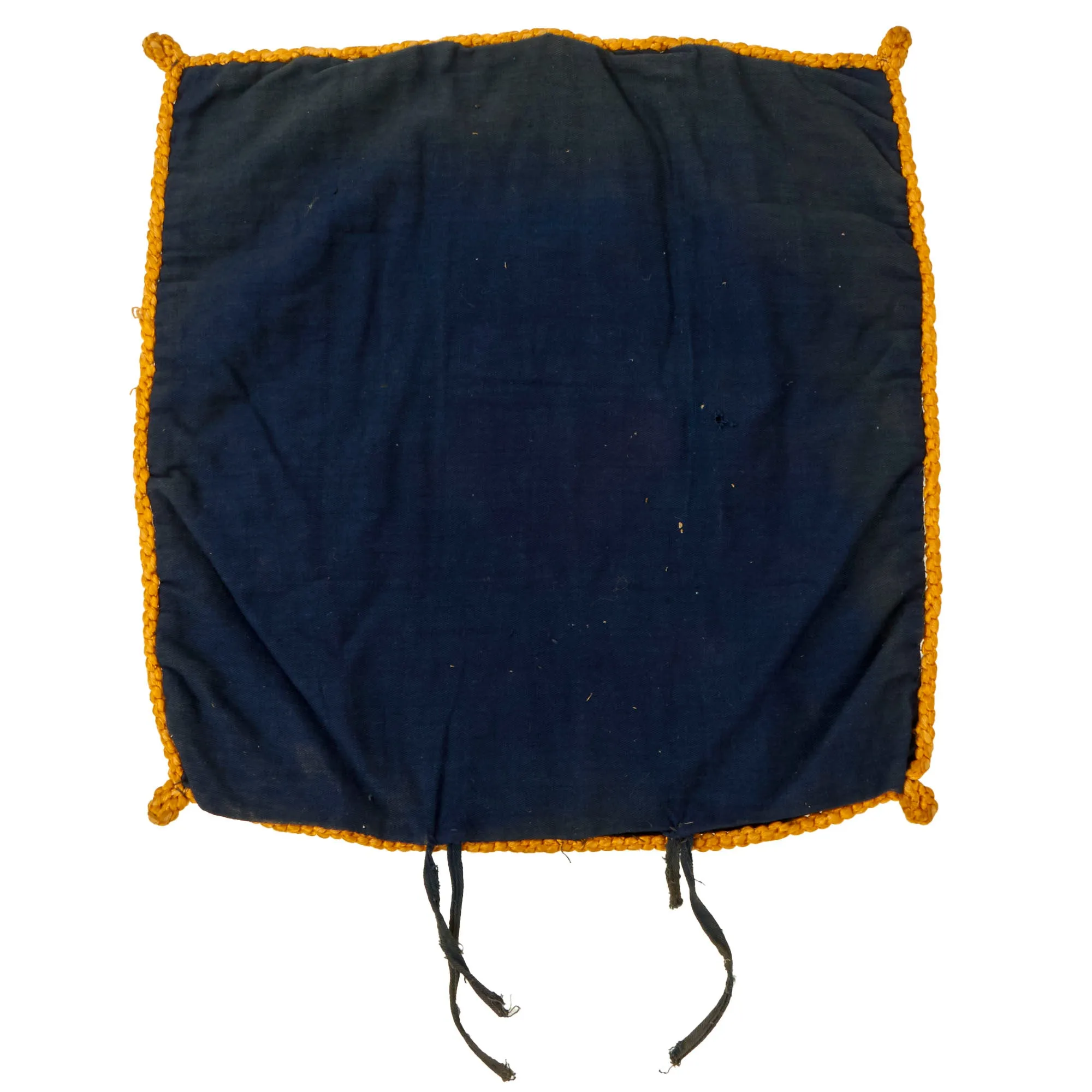 Original U.S. WWII Named CBI Air Transport Command Theater-Made Patch & Medal Grouping - American Flag Multi-Piece Leather Patch