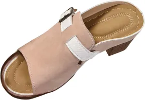 Orthopedic Heels for Women Comfy Chunky Block Sandals with Arch Support Slip on Heels Dressy Summer Pumps Shoes 2025