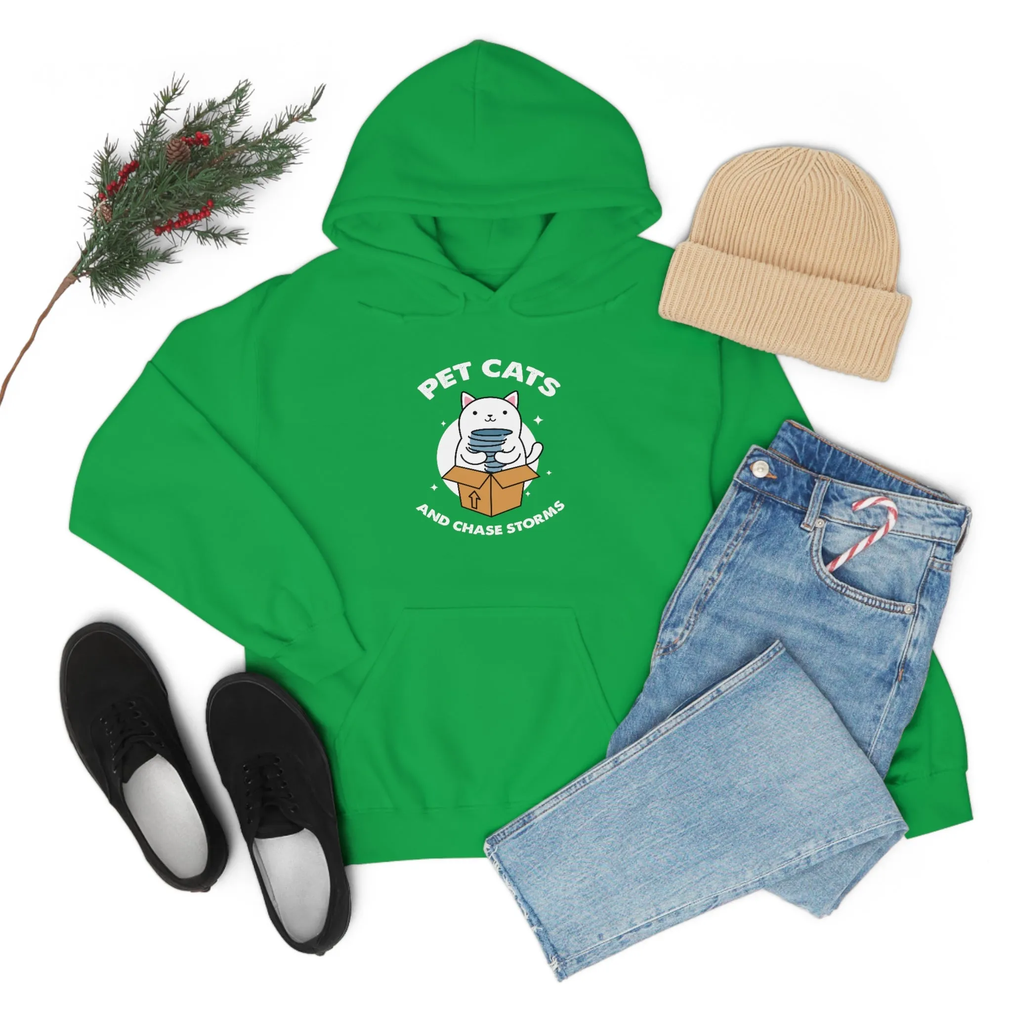 Pet Cats and Chase Storms Hoodie