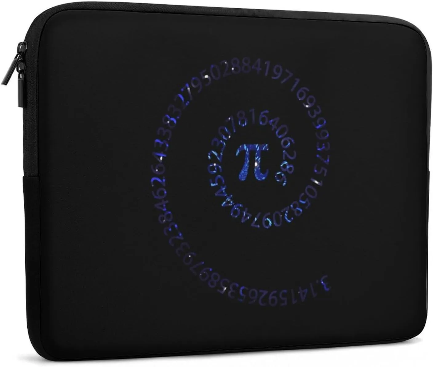 Pi Day Mathematics Symbol Personalized Laptop Bag Business Casual Laptop Cases Slim Computer Bag Briefcase