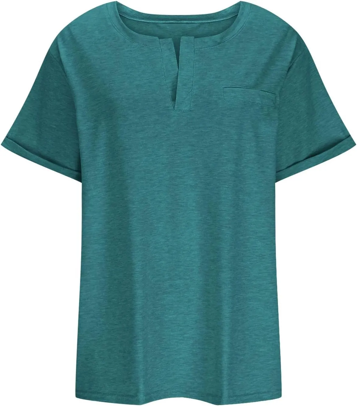 Plus Size Tops for Women Trendy V Neck Short Sleeve Summer Shirts Oversized Tunic Top Loose Fit Blouses Basic Tshirt