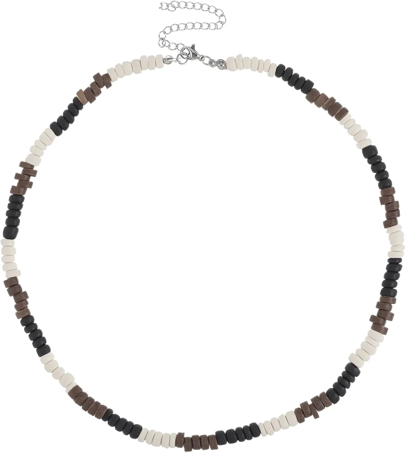 Puka Shell Necklace for Men Surfer Necklace Seashell Chokers Beach Jewelry for Women Beaded Jewelry