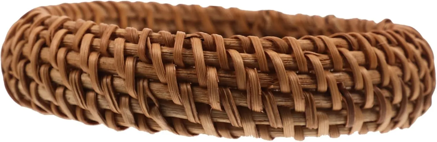 Rattan Bracelet Natural Hand Bracelets for Women Decorative Bangle Bangles for Women Summer Bracelets
