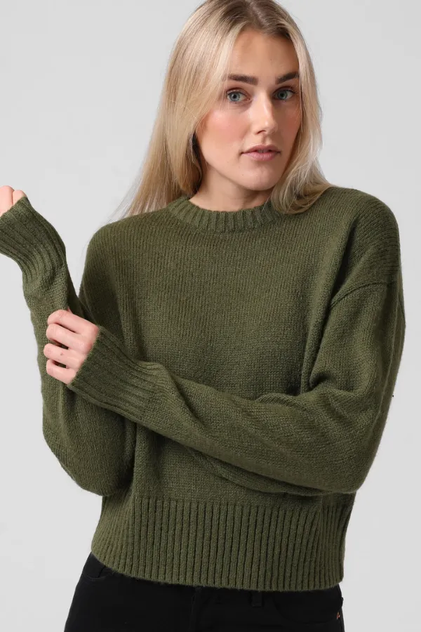 RPM Ayla Knit Crop Jumper