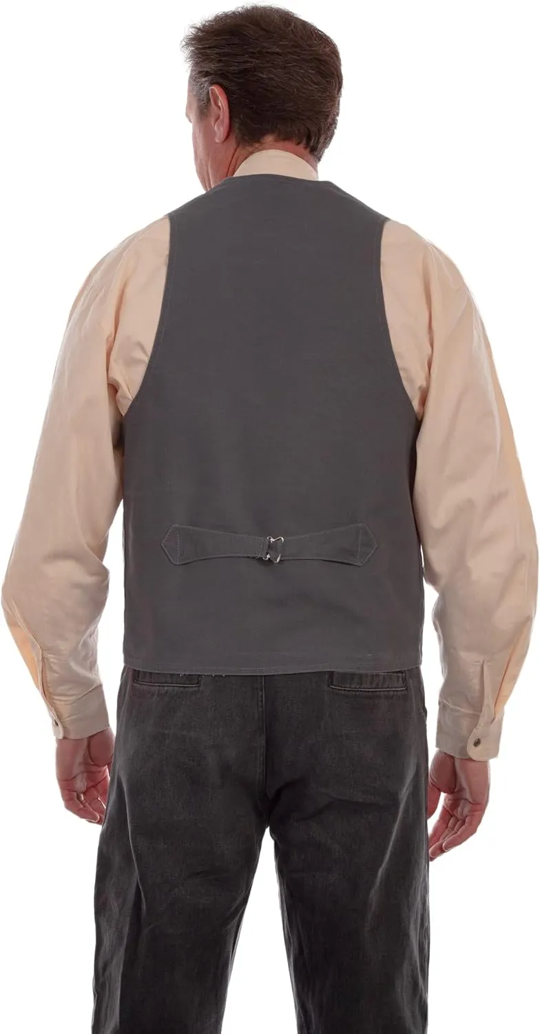Scully Men's Rangewear Cotton Canvas Vest