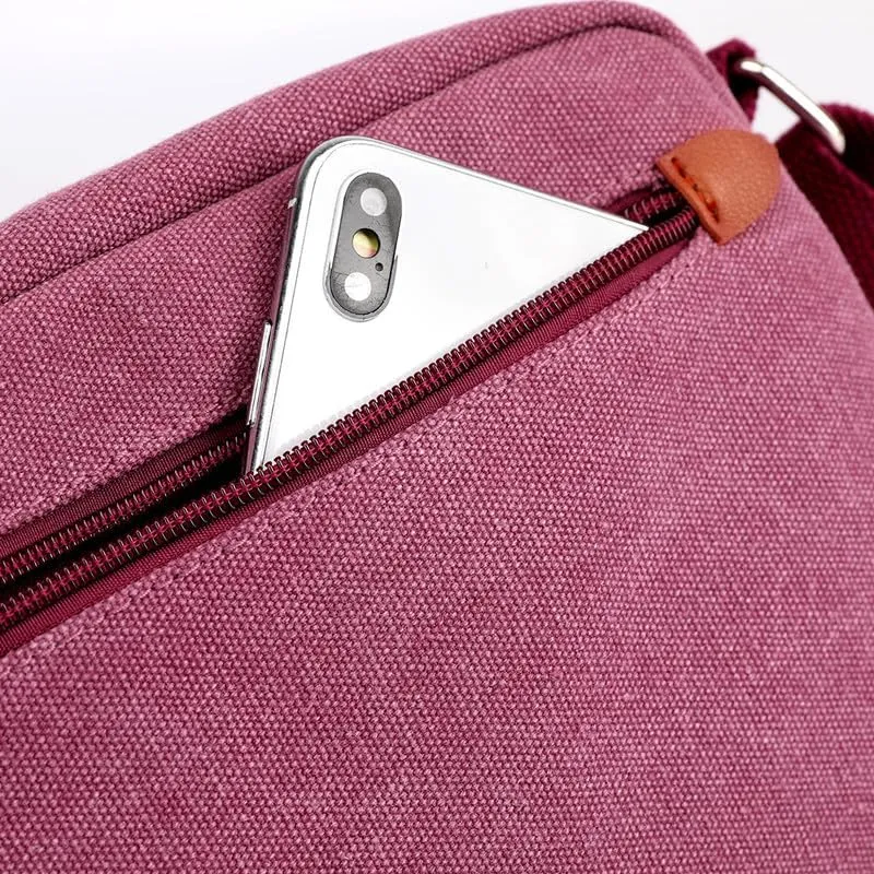 Shoulder Handbags Large Crossbody Bags for Women Ladies Briefcase Purse Work Travel Daily Bags with Adjustable Strap Purple
