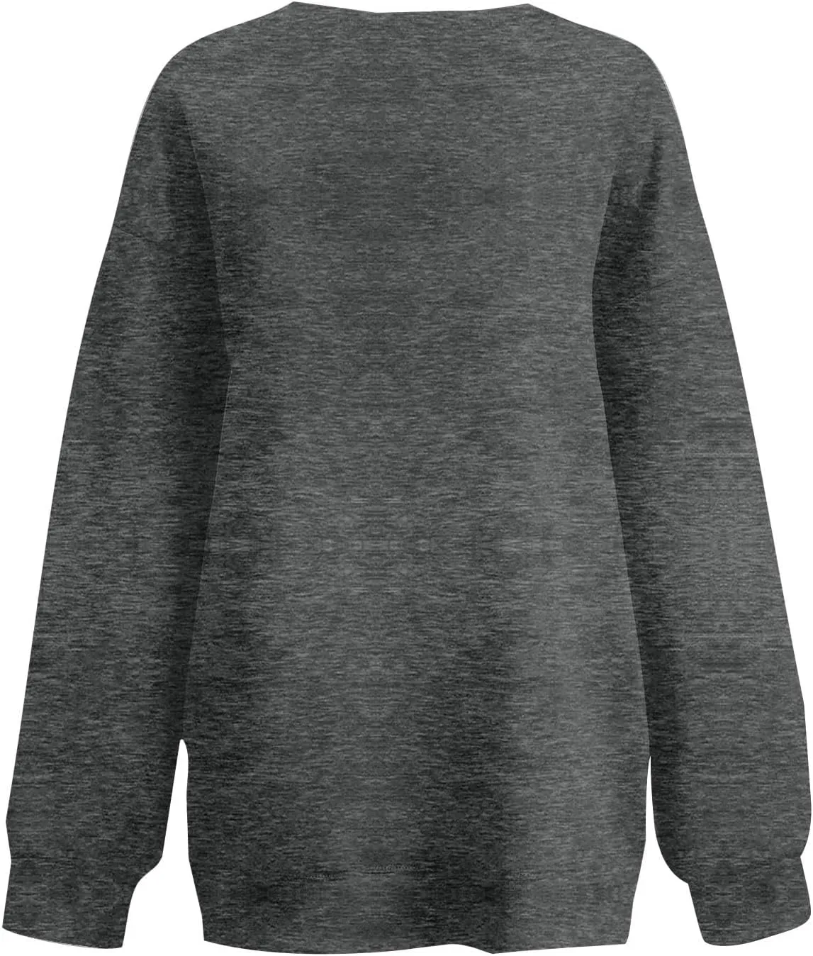 slqdgmryz Crewneck Sweatshirts Women Oversized Preppy Sweatshirt Plain Y2k No Hood Fleece Pullover Hoodie with Pockets