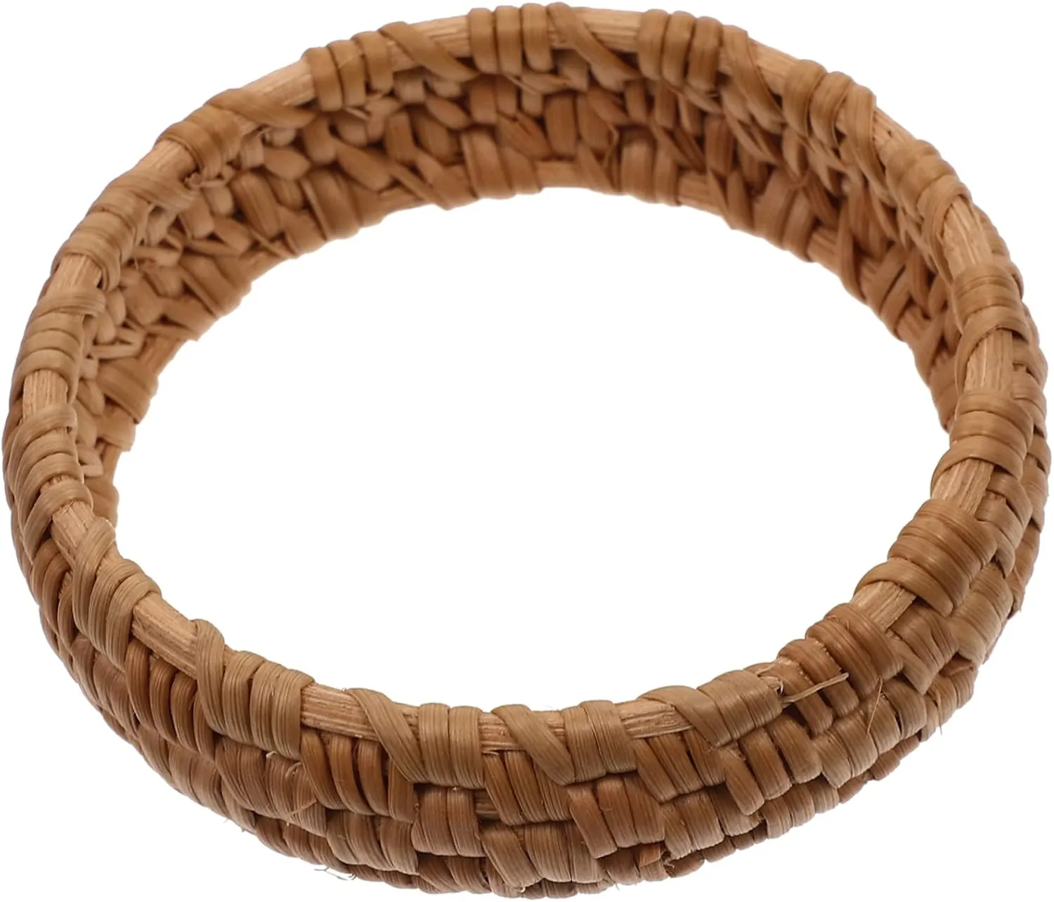SOIMISS 2pcs Rattan Woven Bracelet Bohemia Ethnic Style Wrist Bangle for Summer