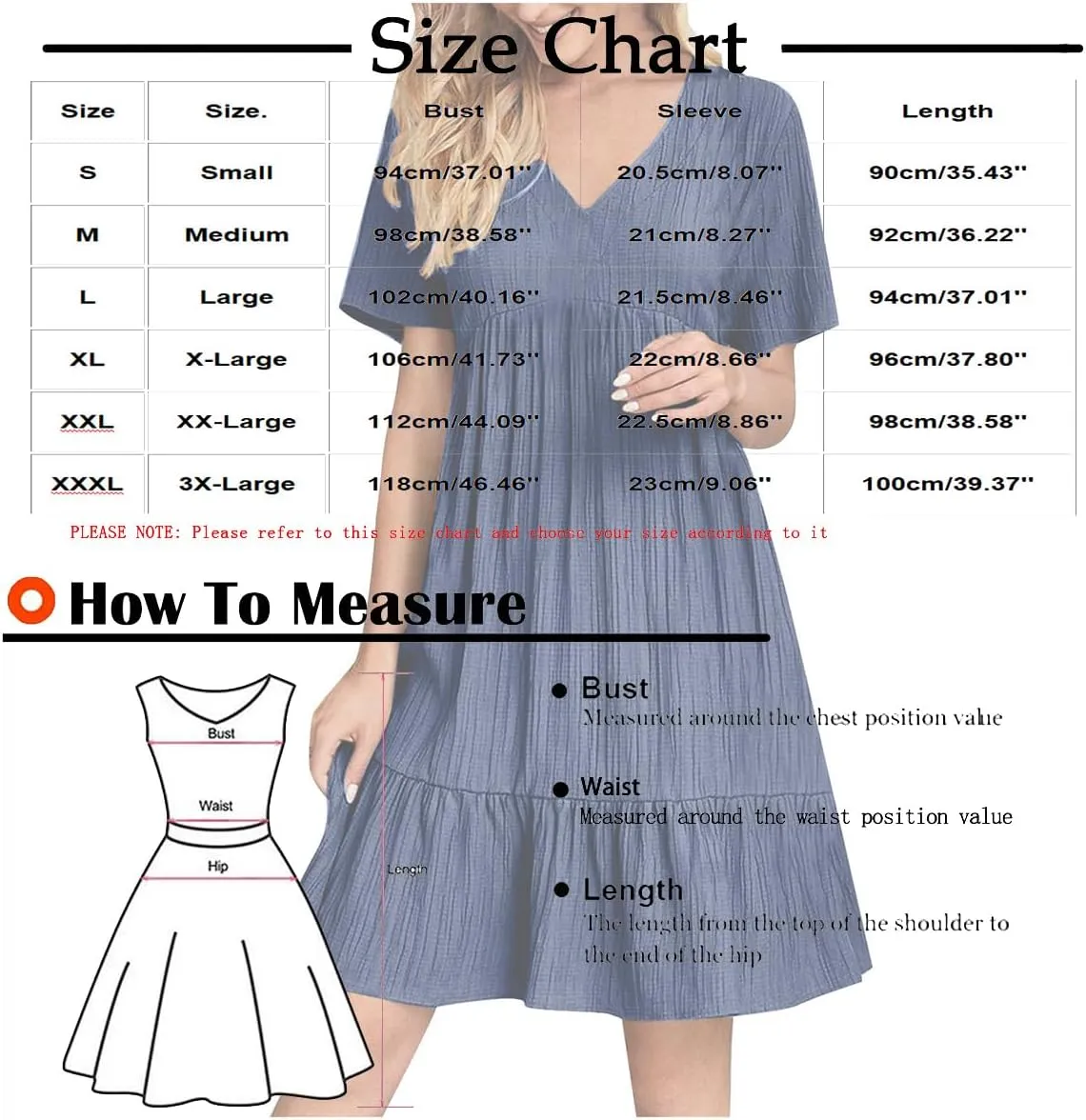 Summer Dresses for Women 2025 Casual Short Sleeve V Neck Sundress Ruffle Hem Smocked Swing Mini Dress Resort Wear