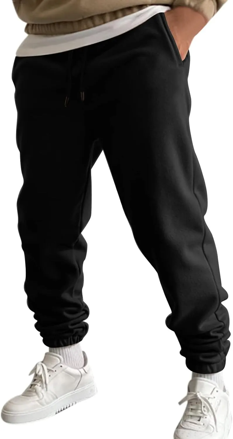 Sweatpants for Men Big and Tall Casual Mens Gifts Cargo Pants Hiking Workout Joggers Elastic Athletic Club Sweatpants
