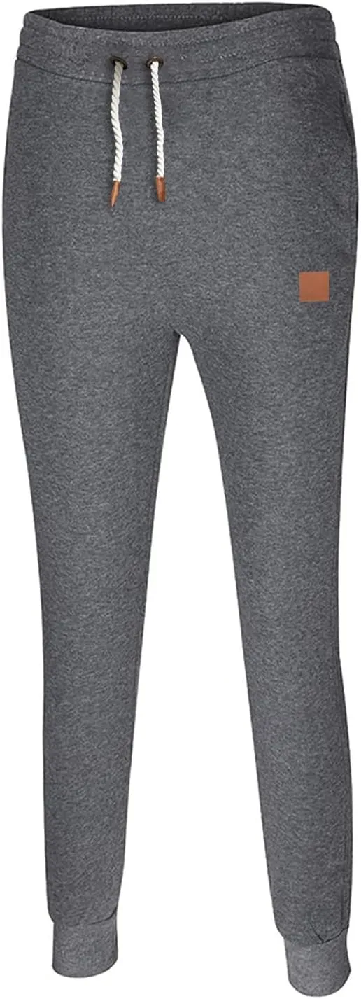 Sweatpants for Men with Pockets Pants Fitness Sports Trousers Men's Cargo Pants Big and Tall Men's Elastic Waist Work