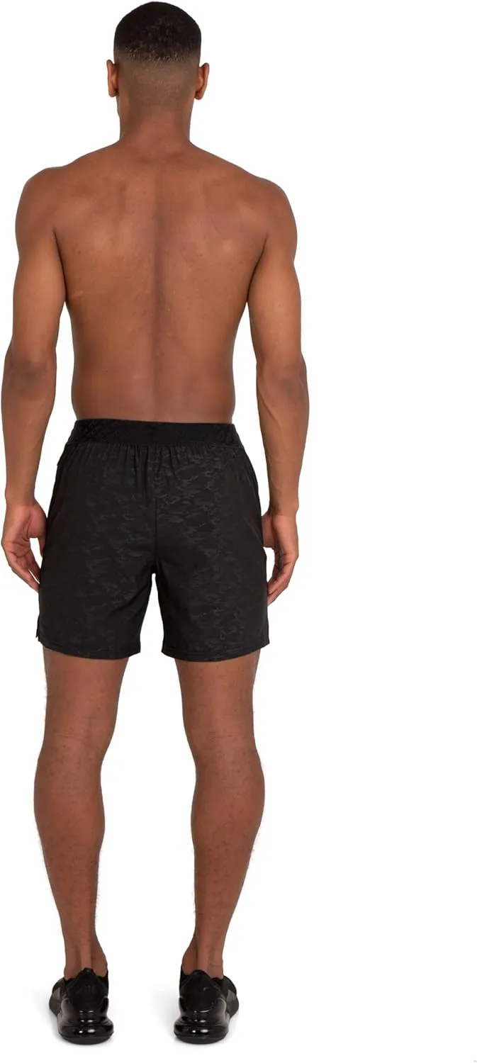 TCA Elite Tech Gym Shorts Men Athletic Shorts Workout Running Shorts for Men with Zip Pockets