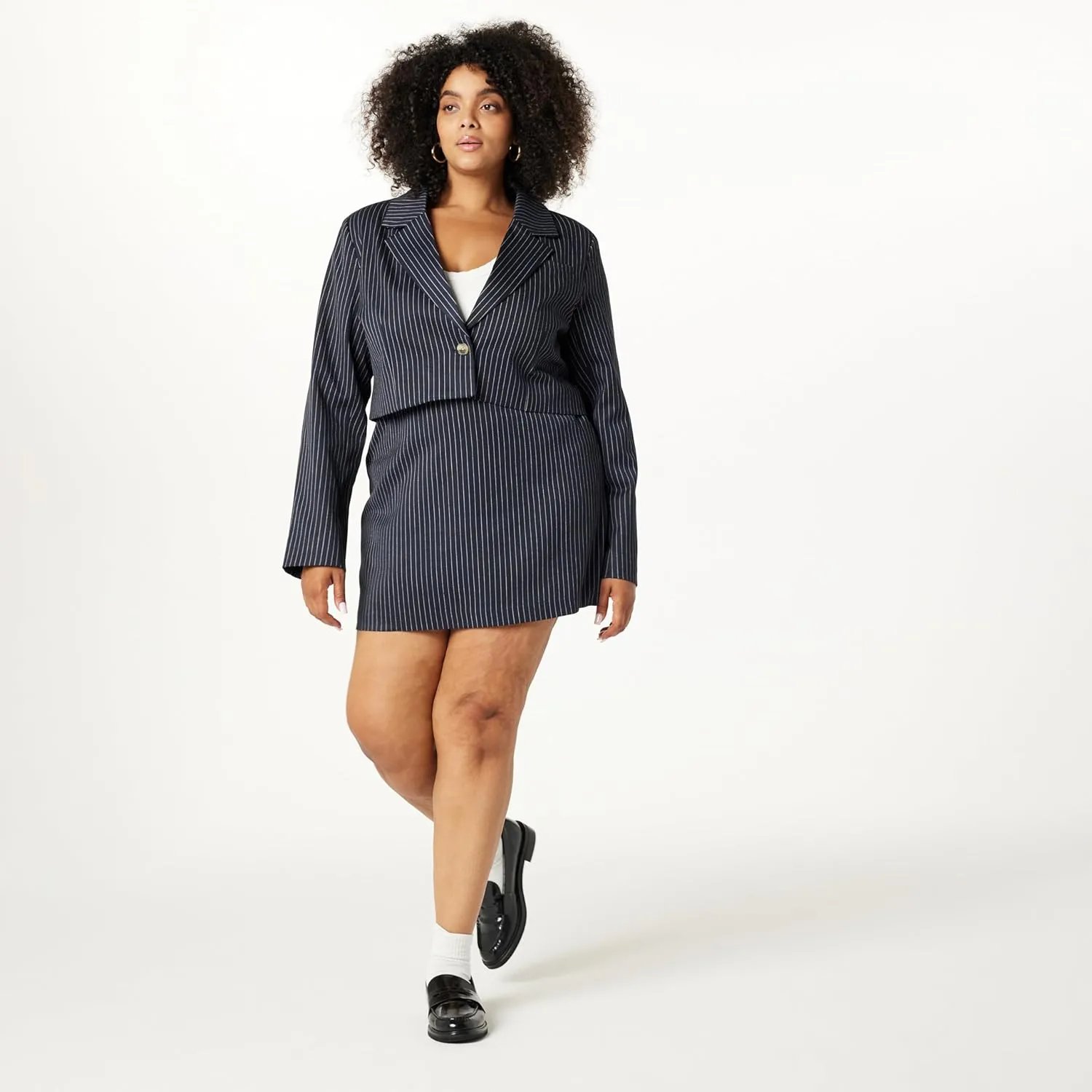 The Drop Women's Reims Cropped Blazer
