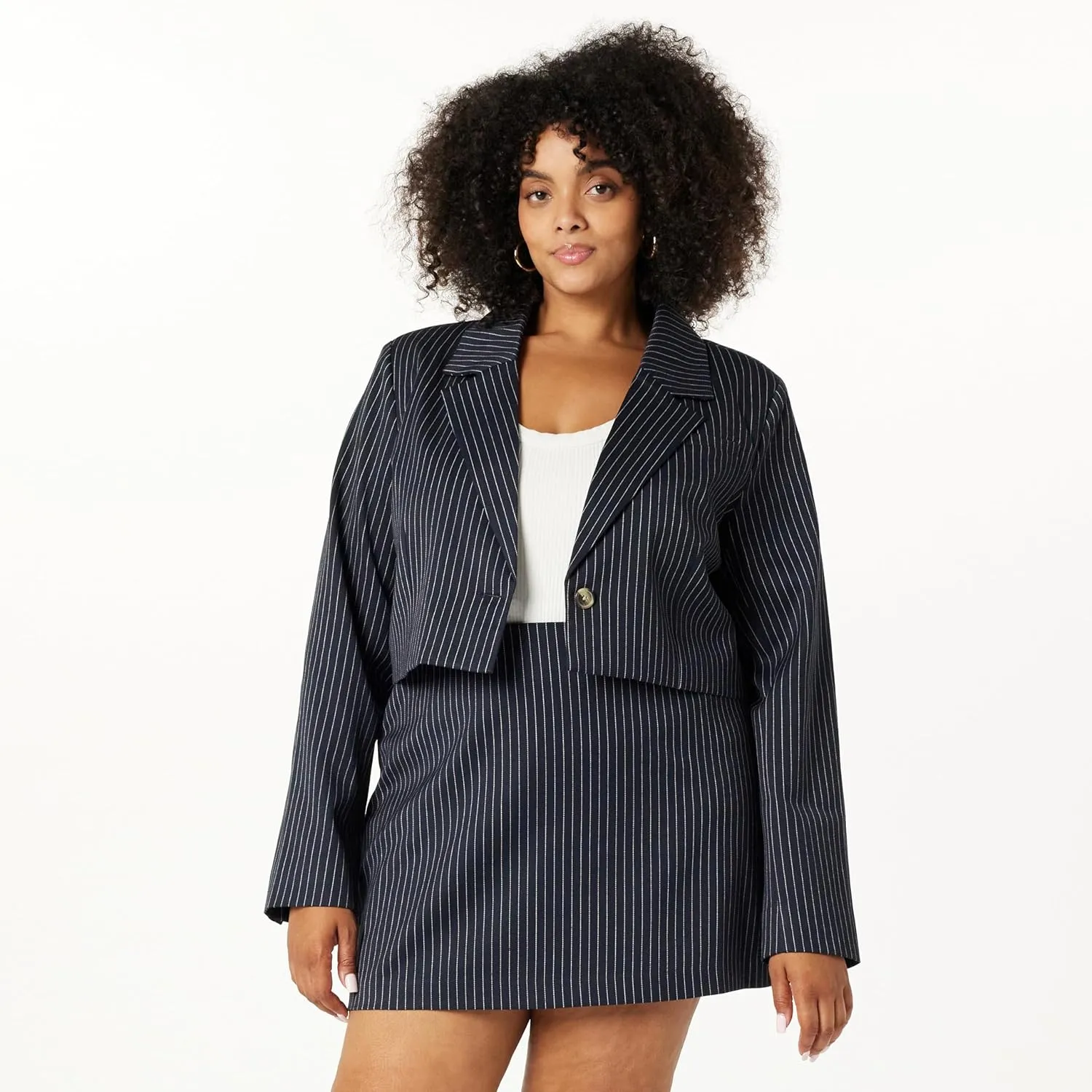 The Drop Women's Reims Cropped Blazer