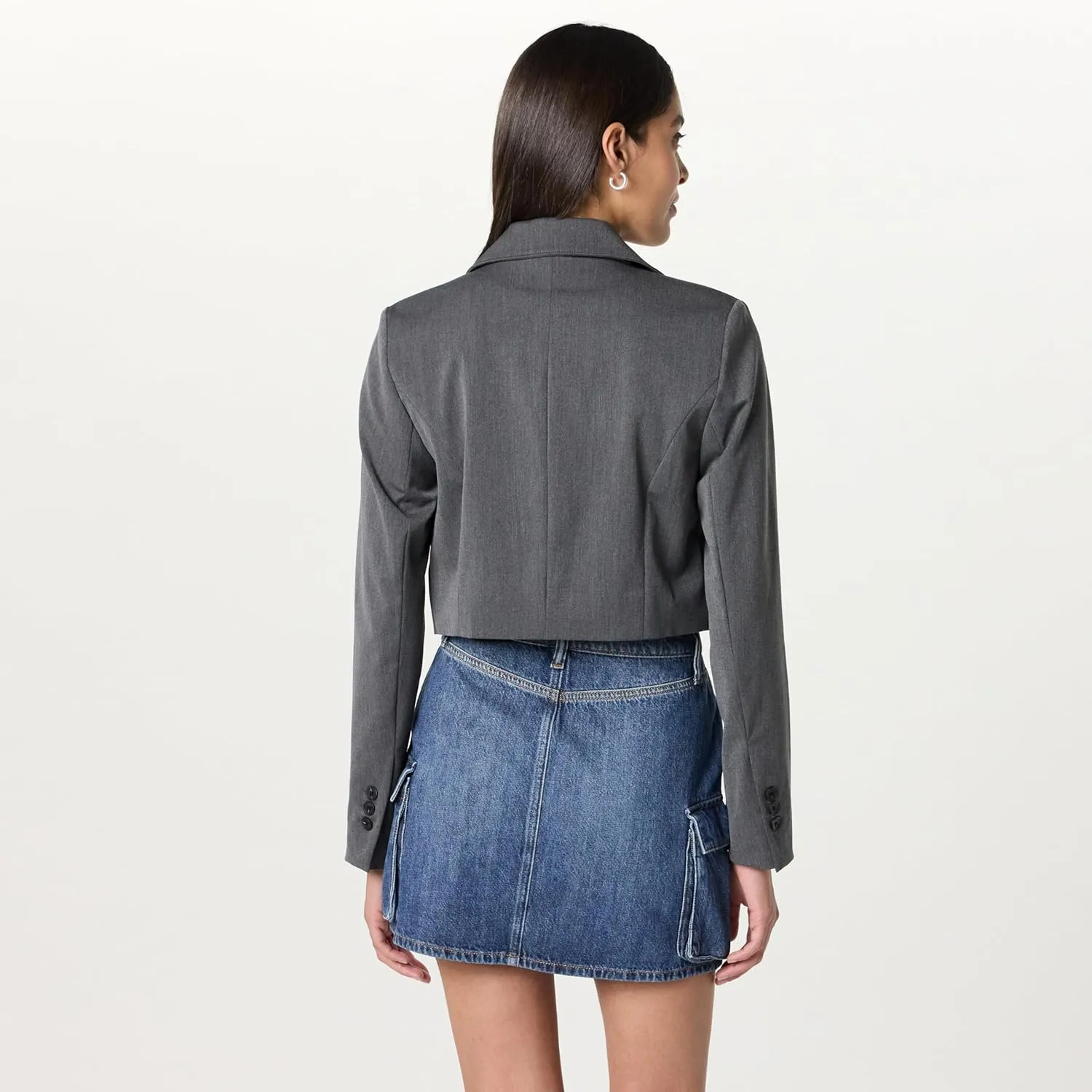 The Drop Women's Reims Cropped Blazer