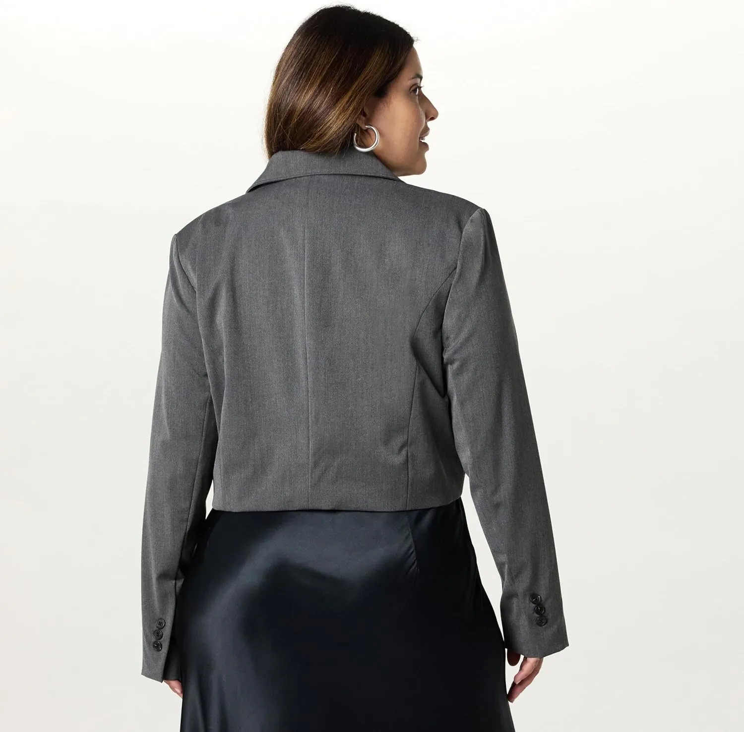 The Drop Women's Reims Cropped Blazer