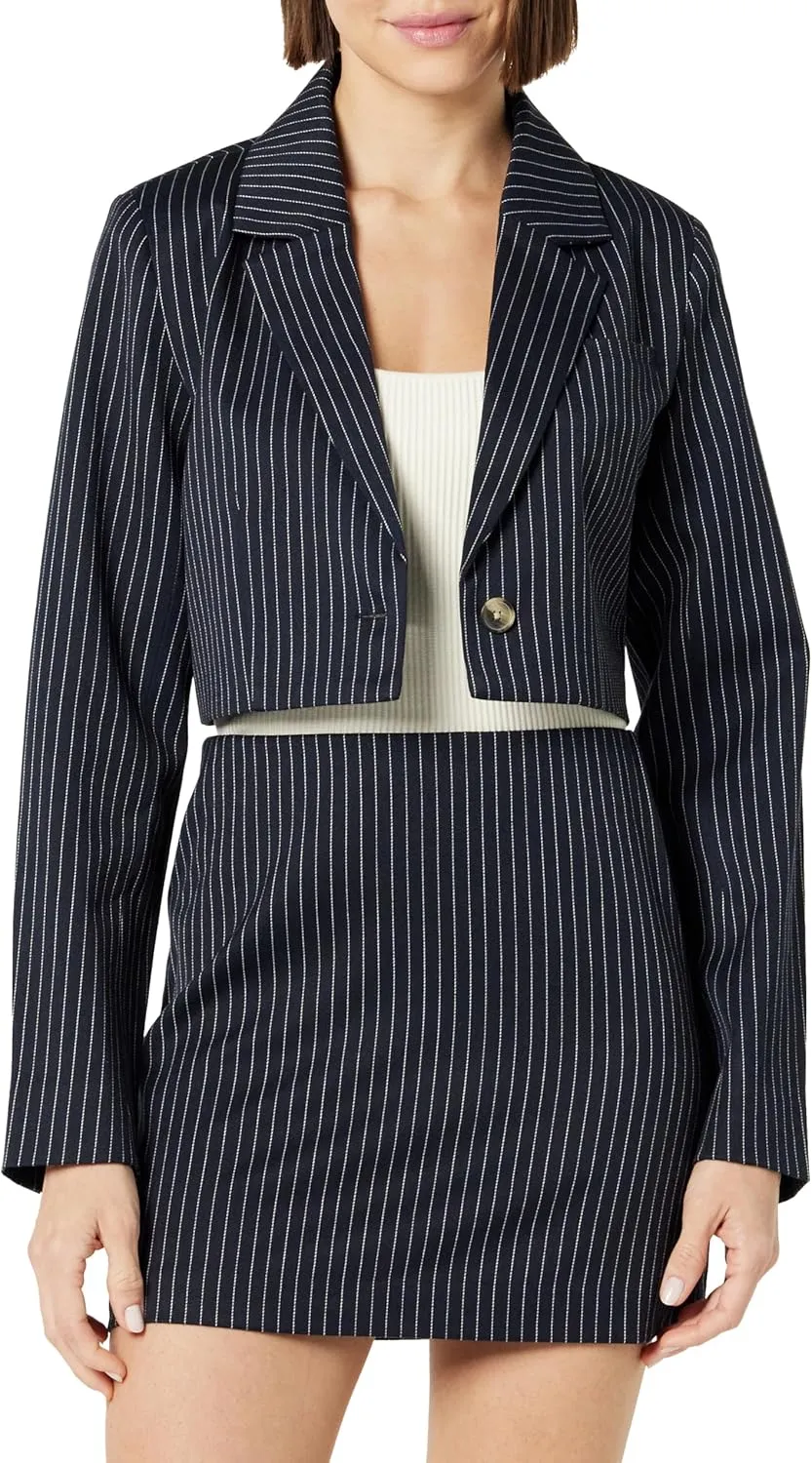 The Drop Women's Reims Cropped Blazer