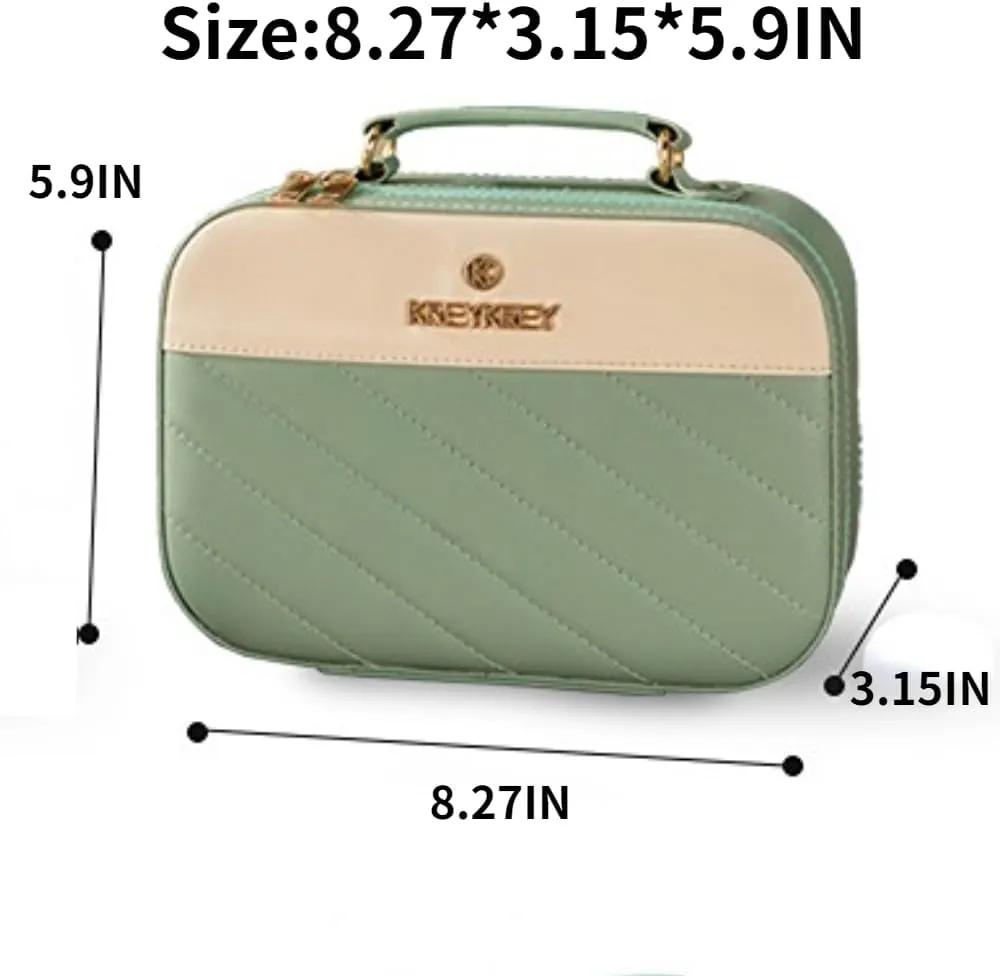 Toiletry Bag for Women Men, Waterproof Makeup Cosmetic Bag Travel Organizer Travel Bag (Large Black)