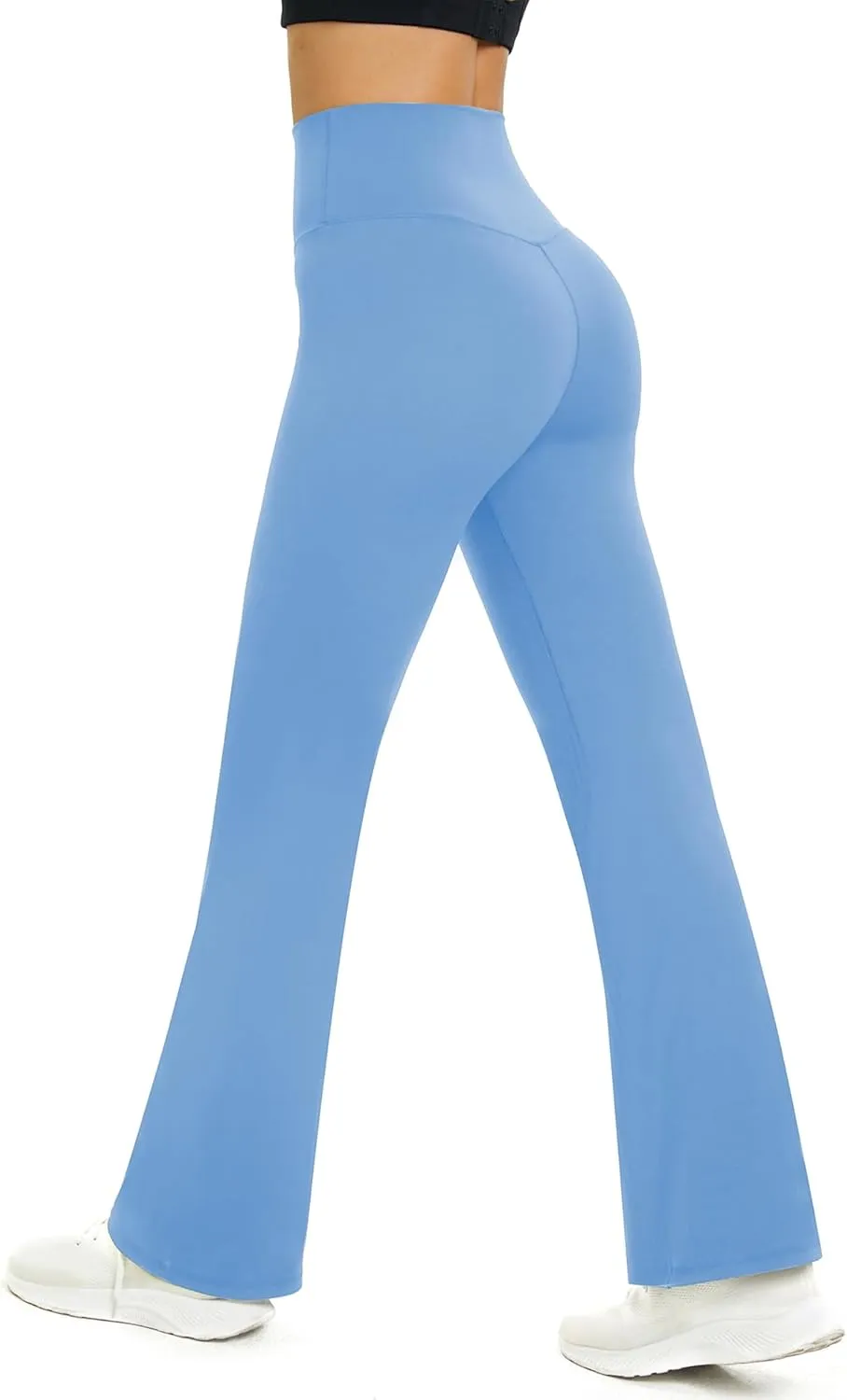 TOPYOGAS Womens Flare Yoga Pants High Waist Bootcut Leggings with Tummy Control Workout Gym Leggings