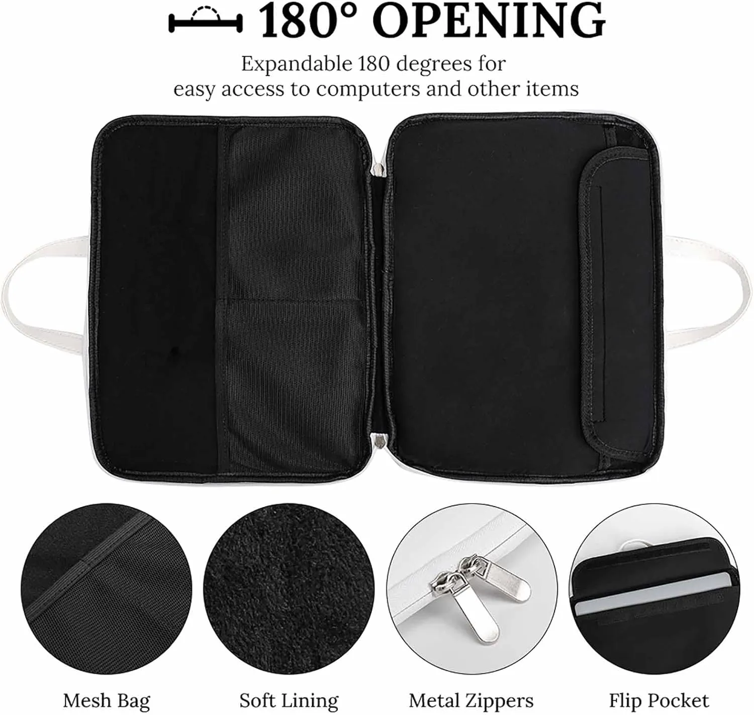 U.S.A Mexico Flag Leather Bag Laptop Case Slim Water Resistant Computer Bags with Handle Briefcase for Work