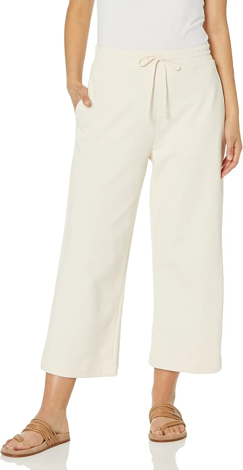 Vince Women's Wide Leg Cropped Sweatpant
