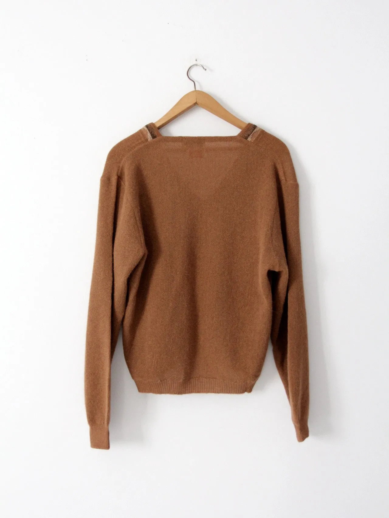 vintage 50s David Church alpaca sweater