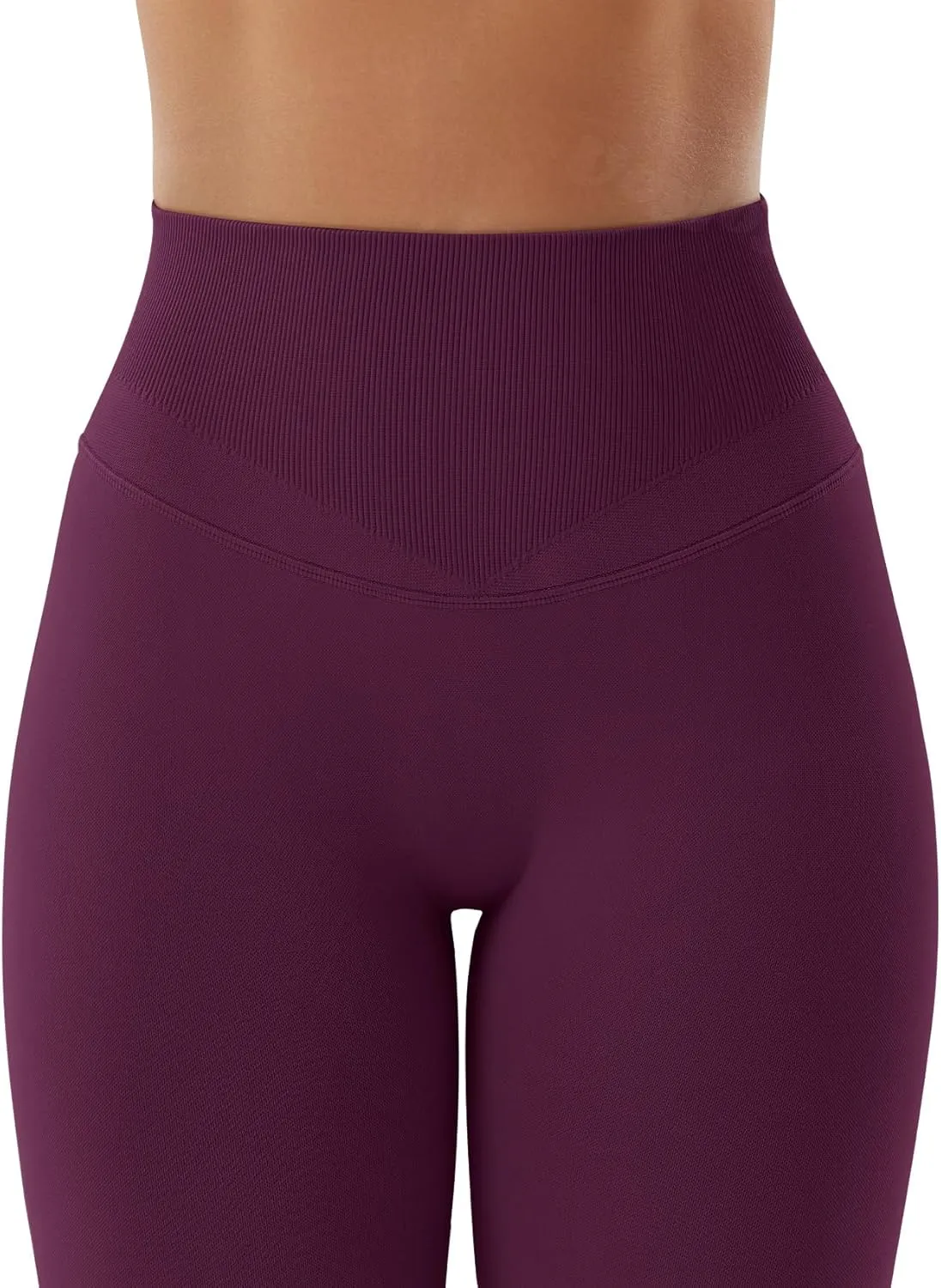 VOYJOY Women Impact Leggings Seamless Scrunch Butt Lifting Workout Leggings High Waisted Gym Yoga Pant
