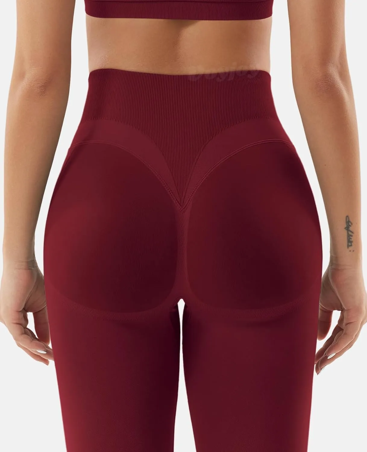 VOYJOY Women Impact Leggings Seamless Scrunch Butt Lifting Workout Leggings High Waisted Gym Yoga Pant