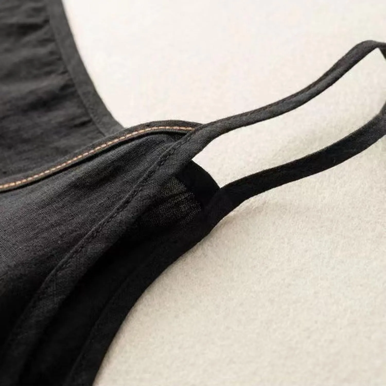 Women Cotton Linen Sleeveless Tank Tops Round Neck Gauze Shirt Casual Solid Color Loose Fit Comfy T-Shirt Blouse Vest