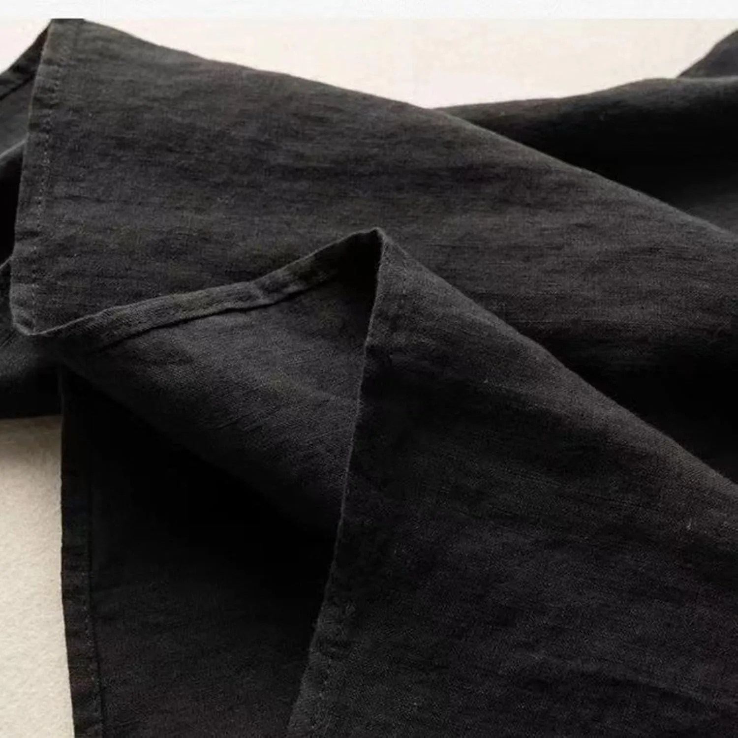 Women Cotton Linen Sleeveless Tank Tops Round Neck Gauze Shirt Casual Solid Color Loose Fit Comfy T-Shirt Blouse Vest