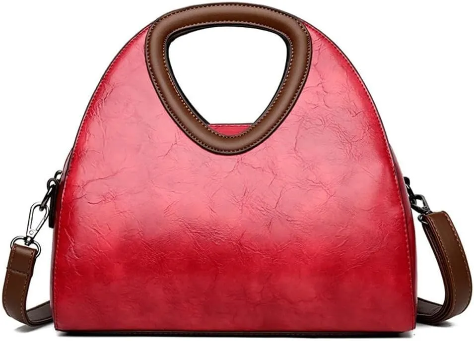 Women Tote Bags Top-handle Purse Flower PU Leather Shoulder Satchel Print Handbag Waterproof Tote with Adjustable Strap