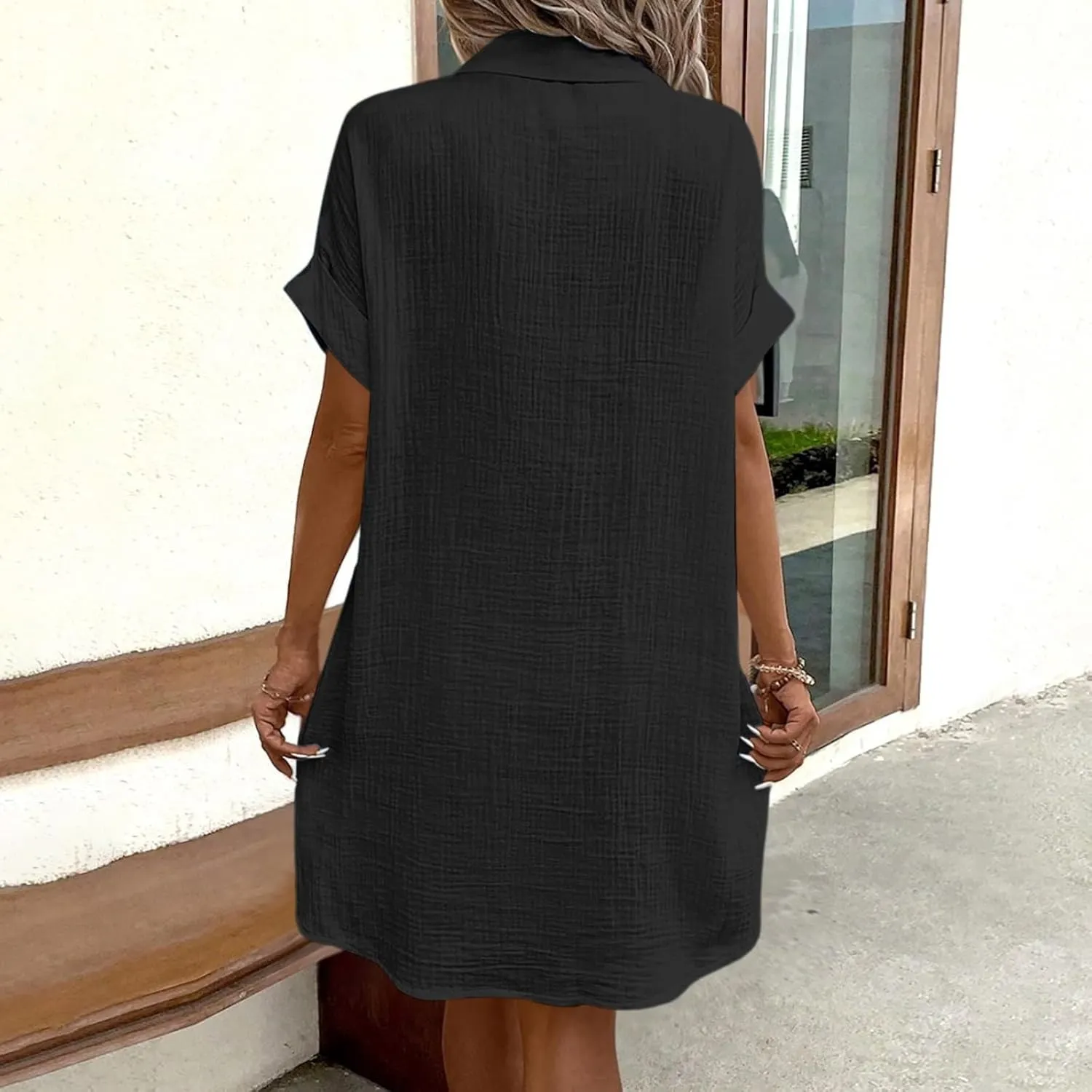 Women's Casual Sleeveless Maxi Dress 2025 Summer Tank Dress Scoop Neck Loose Beach Sundress
